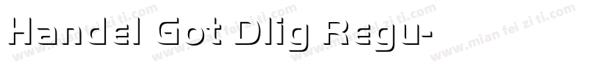Handel Got Dlig Regu字体转换